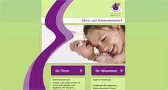 Desktop Screenshot of eltern-hebammenbedarf.com